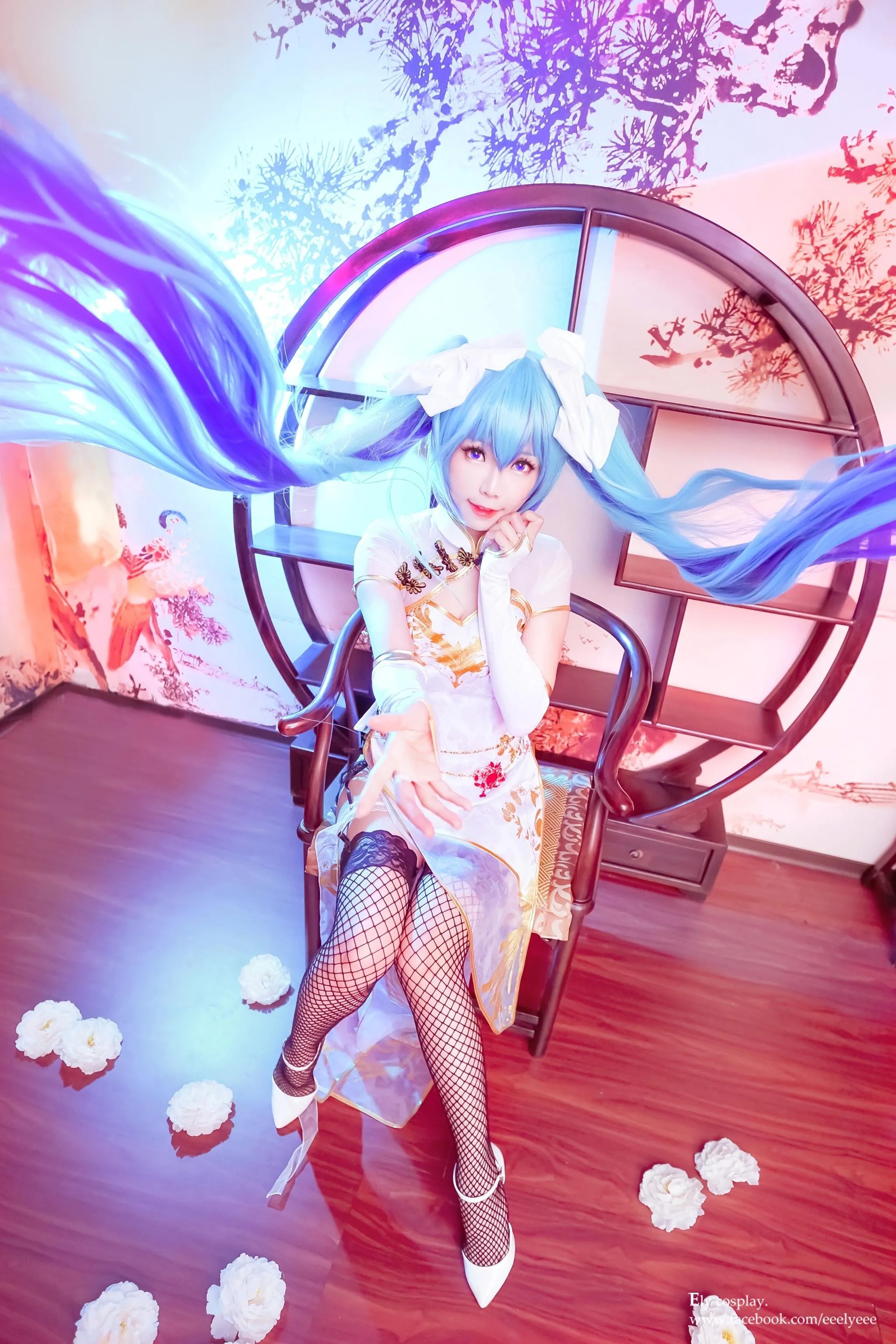 ElyEE子 – NO.26 初音-旗袍 [10P]插图8